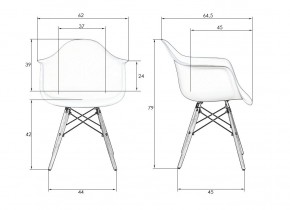 Стул обеденный DOBRIN DAW PATCHWORK, цвет сиденья мозаика в Невьянске - nevyansk.ok-mebel.com | фото 9