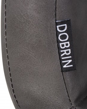 Стул обеденный DOBRIN MARK, черные ножки, серая антрацитовая винтажная экокожа (RU-08) в Невьянске - nevyansk.ok-mebel.com | фото 9