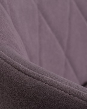 Стул обеденный DOBRIN ROBY, ЭМАЛЬ ЧЕРНЫЙ МУАР велюр Catania Lavender в Невьянске - nevyansk.ok-mebel.com | фото 10