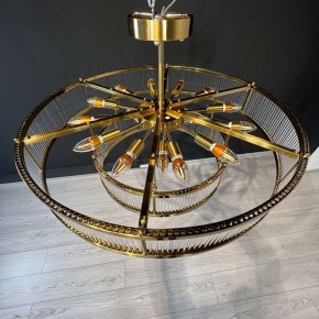Светильник на штанге Imperiumloft RH Marais Round Chandelier 40,2668 в Невьянске - nevyansk.ok-mebel.com | фото 8