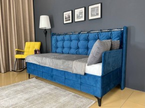 СВЕТЛАНА 3 Кровать линейная (Синий) в Невьянске - nevyansk.ok-mebel.com | фото 2