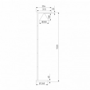 Торшер Elektrostandard Bevel a068473 в Невьянске - nevyansk.ok-mebel.com | фото 2