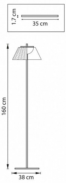 Торшер Lightstar Napoli 794710 в Невьянске - nevyansk.ok-mebel.com | фото 6