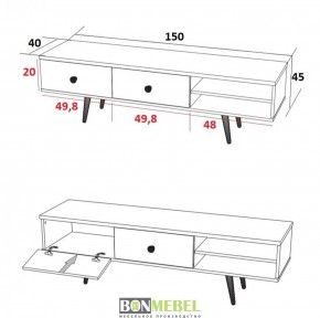 Тумба TV - 1 Art design в Невьянске - nevyansk.ok-mebel.com | фото 5