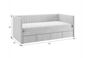 ТВИКС Кровать (софа) с ящиками 900 в Невьянске - nevyansk.ok-mebel.com | фото 2