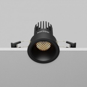Встраиваемый светильник Maytoni Dip DL115-10W-2.7K-B в Невьянске - nevyansk.ok-mebel.com | фото 7