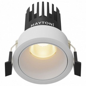 Встраиваемый светильник Maytoni Dip DL115-10W-2.7K-W в Невьянске - nevyansk.ok-mebel.com | фото 2