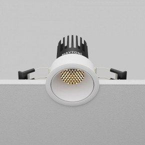 Встраиваемый светильник Maytoni Dip DL115-10W-2.7K-W в Невьянске - nevyansk.ok-mebel.com | фото 7