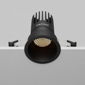 Встраиваемый светильник Maytoni Dip DL118-15W-2.7K-B в Невьянске - nevyansk.ok-mebel.com | фото 6