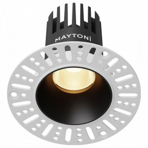 Встраиваемый светильник Maytoni Dip DL119-10W-2.7K-TRS-B в Невьянске - nevyansk.ok-mebel.com | фото