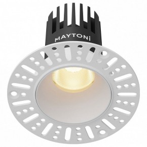Встраиваемый светильник Maytoni Dip DL119-10W-2.7K-TRS-W в Невьянске - nevyansk.ok-mebel.com | фото