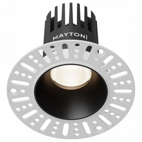 Встраиваемый светильник Maytoni Dip DL119-10W-4K-TRS-B в Невьянске - nevyansk.ok-mebel.com | фото