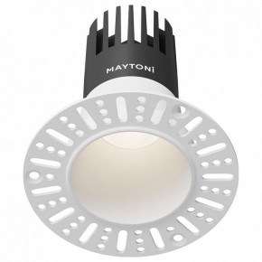 Встраиваемый светильник Maytoni Dip DL120-10W-4K-TRS-W в Невьянске - nevyansk.ok-mebel.com | фото