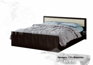 "Фиеста" кровать 1,4м LIGHT в Невьянске - nevyansk.ok-mebel.com | фото 1