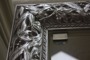 Зеркало большое Тиффани Premium черная/серебро (ТФ/02(П) в Невьянске - nevyansk.ok-mebel.com | фото 4