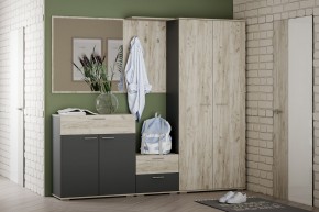 Зеркало НМ 040.01 "Санти" (Крафт Серый) в Невьянске - nevyansk.ok-mebel.com | фото 2